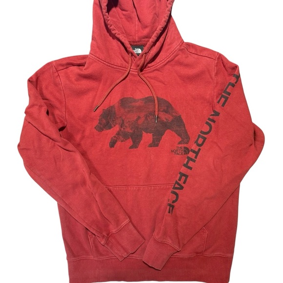 The North Face Brick Red Bear Hoodie - Picture 3 of 11
